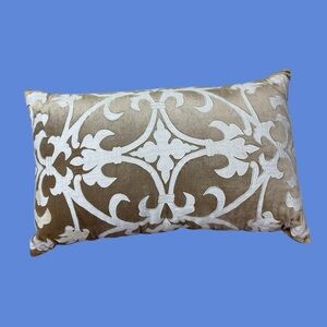 Lili Alessandra Olivia Large Rectangle Velvet Lumbar Accent Throw Pillow 18x30